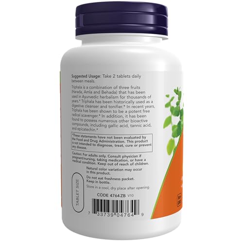 Now Foods P30742 Supplements, Triphala 500 Mg thumb #2
