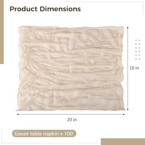 Serviette de table semi-transparente fluide lavable pour réception