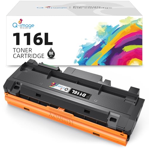 Q-image MLT-D116L Toner Kompatibel für Samsung DLL6L MLT-D116L Toner für Xpress SL M2835DW M2675FN M2885FW M2825ND M2625D M2875FD M2875FW M2825DW M2675 M2825 M2875 M2885 (Schwarz)