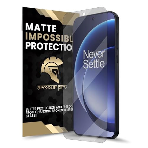 Image of ArmourPro Matte Screen Protector for OnePlus 15, Premium Ultra Thin TPU Front Membrane Guard, Anti-Glare, Bubble-Free, Edge to Edge Coverage, Fingerprint Friendly | 1 Pack