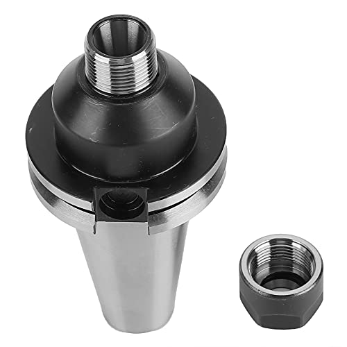 CNC Tool Holder Collet Chuck, CAT40 - ER16 End Mill Adapter Holder with 2.76in Length for Milling Machine, High Clamping Accuracy and 8000 RPM Stability