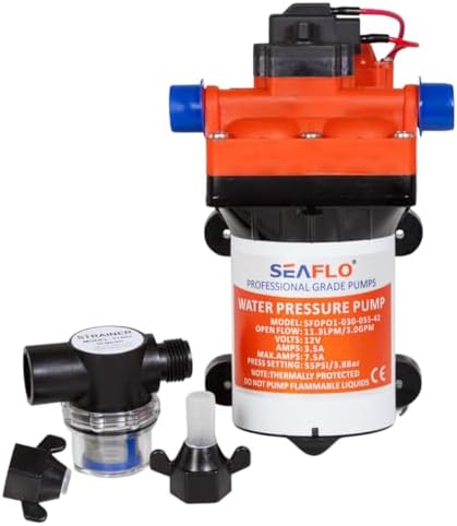Bomba Automática Seaflo 3.0 Gpm 45 Psi 11,5 Ltm 12v 42s