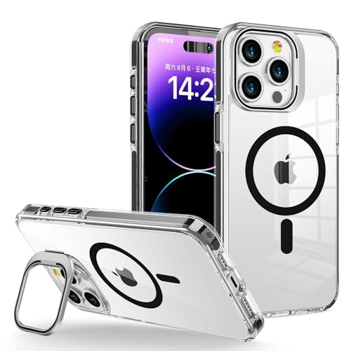 �l���̕ی� ��phone 12 Plus �p �P�[�X ���� ���ϖh�~ �B��X�^���h �V���v�� MagSafe�Ή� �S�ʕی� �ϏՌ� ����~�� iphone 12 Plus �p PC�n�[�h�P�[�X ���t���h�~ ���炳���G�� ���ϋv�� �w��h�~�i�u���b�N�j