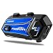 Produktbild Fodsports M1S Plus Motorrad Bluetooth Intercom mit Musikfreigabe, Helm Intercom Headset bis zu 8 Fahrer 1000M, Motorrad Bluetooth Gegensprechanlage,Leistungsstarke Batterie,Universelle Paarung(Blau)