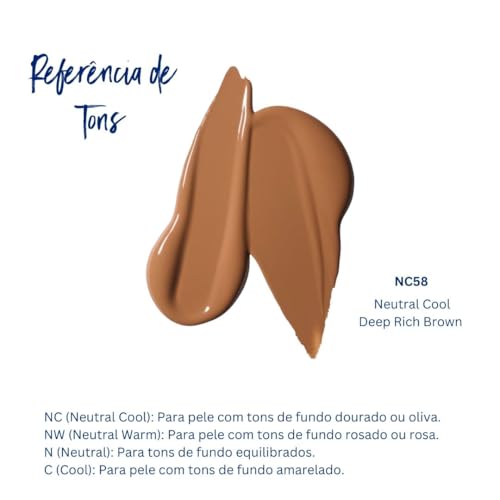 Best Bronze Bombshell Body & Leg Makeup - Waterproof Leg Makeup & Body Foundation - Body Makeup for Scars, Varicose Veins Cover Up & Leg Concealer (NC58 Deep Rich Brown)