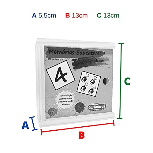 Memórias Educativas Números e Quantidades - Carimbrás