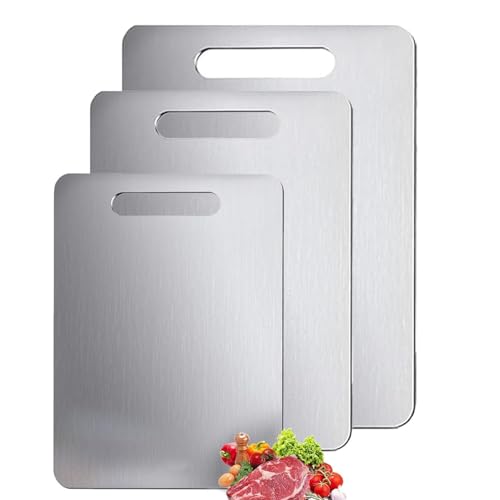 Chopping Board for Kitchen, 316 Stainless Steel Chopping Board