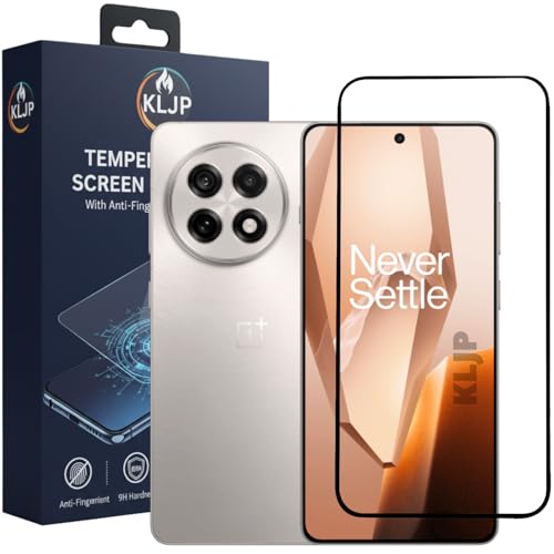 Image of Military-Grade Gorilla Tempered Glass For Oneplus 13R With Installation Kit | Edge to Edge Coverage | Black