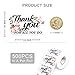 Funny Thank You for All You Do Small Business Sticker,Cute Thank You Stickers for Mail Envelopes Shipping Packaging 500 PCS