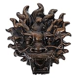 Sortie d'eau de jardin : fabriqué avec des matériaux en résine, ce produit assure une durabilité et une utilisation à long terme, fontaine à tête de dragon