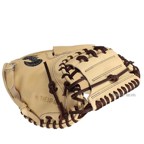 野球 キャッチャーミット 硬式 ジームス ミット 捕手用 キャッチャー グローブ グラブ スワロー限定 大人用 一般用 SV-405CMSW6 Zeems スワロースポーツ (キャメル/コウモリ/紐ブラウン) 5枚目