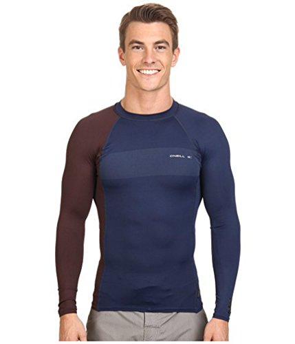 O'Neill Wetsuits UV Sun Protection Men's Skins Long Sleeve Crew Rashguard