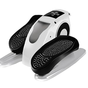 Pedalen voor Hometrainers Elektrische revalidatiemachine, elliptische machine onder het bureau for thuiskantoor, zittende mini-elliptische trainer for hand- en beentraining, met LCD-display en afstand