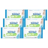 【6個セット】アイリスオーヤマ あんしんGenki! おしりふき 厚手 100枚 GOK-T1001N
