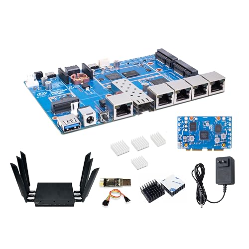 Kit Dev Board Banana Pi BPI-R4 Lite pour remplacer votre box internet obsolète
