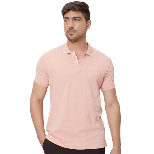 Image of MUFTI Mens Polo Collar Half Sleeve Slim Fit T-Shirts