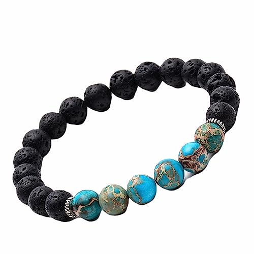 Bracelet pierre de lave 19 cm de Taps the Home, une superbe idée cadeau naturelle