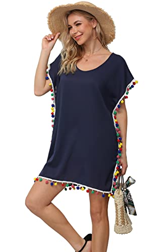 Image of Yincro Women's Chiffon Swimsuit Beach Bathing Suit Cover Ups for Swimwear