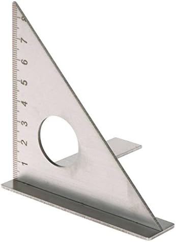 Woodworking Ruler Square Layout Miter Triangle Rafter 45° 90 Degree Metric Gauge