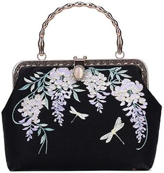 Embroidery handbag wind cheongsam banquet hanbok handbag gentle classical clutch bag shoulder bag