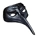 Produktbild NET TOYS Schnabelmaske schwarz Phantom Maske Rabenmaske Augenmaske Schnabel Halbmaske Augen Venedigmaske Maskenball