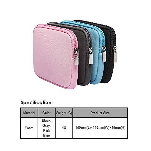 Festnight B2017 Laptop Sleeve Notebook Bag Saco De Energia para Banco de Potência Adaptador HDD Disc