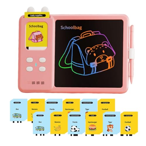 Tablette d'écriture et de dessin LCD vocale à effacement automatique