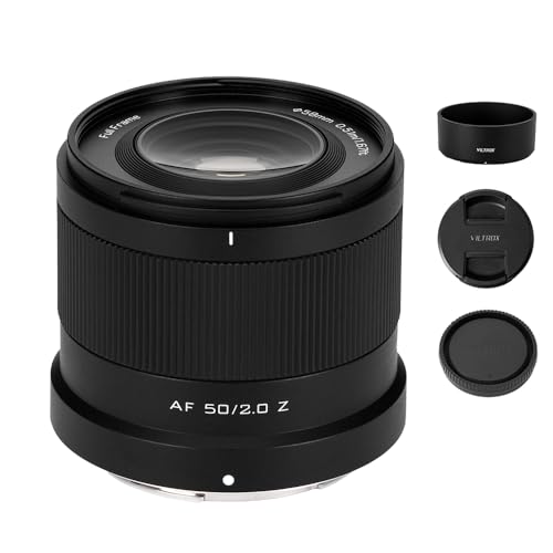 VILTROX AF 50mm F2.0 Air Z フルフレーム 大口径 レンズ Nikon Z マウント ミラーレスカメラ Zfc Z50 Z5 Z6 Z7 Z8 Z9 Z7 Z50II Z6II Z30 ZF に対応