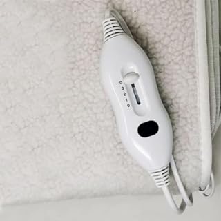 Scaldaletto Elettrico Termocoperta Elettrica 3 Temperature Max 40/50 gradi Coperta per Letto Singolo o Matrimoniale in Fibra di Lana Enrico Coveri (Singolo (1 Piazza)