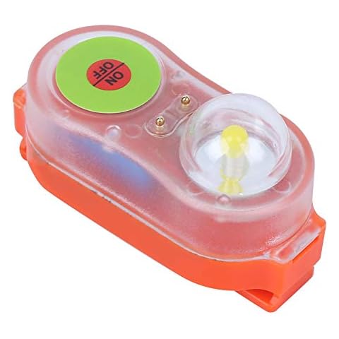 Redxiao Chaleco Salvavidas Ligero de Litio con Lámpara LED Naranja/Cian Cover