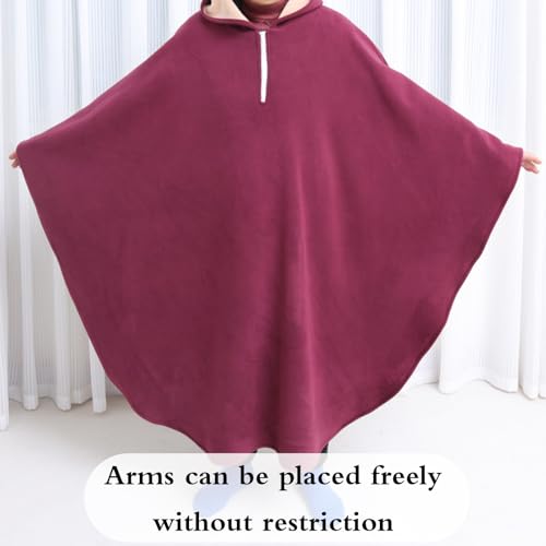 Couverture chaude pour fauteuil roulant avec fermeture éclair hiver