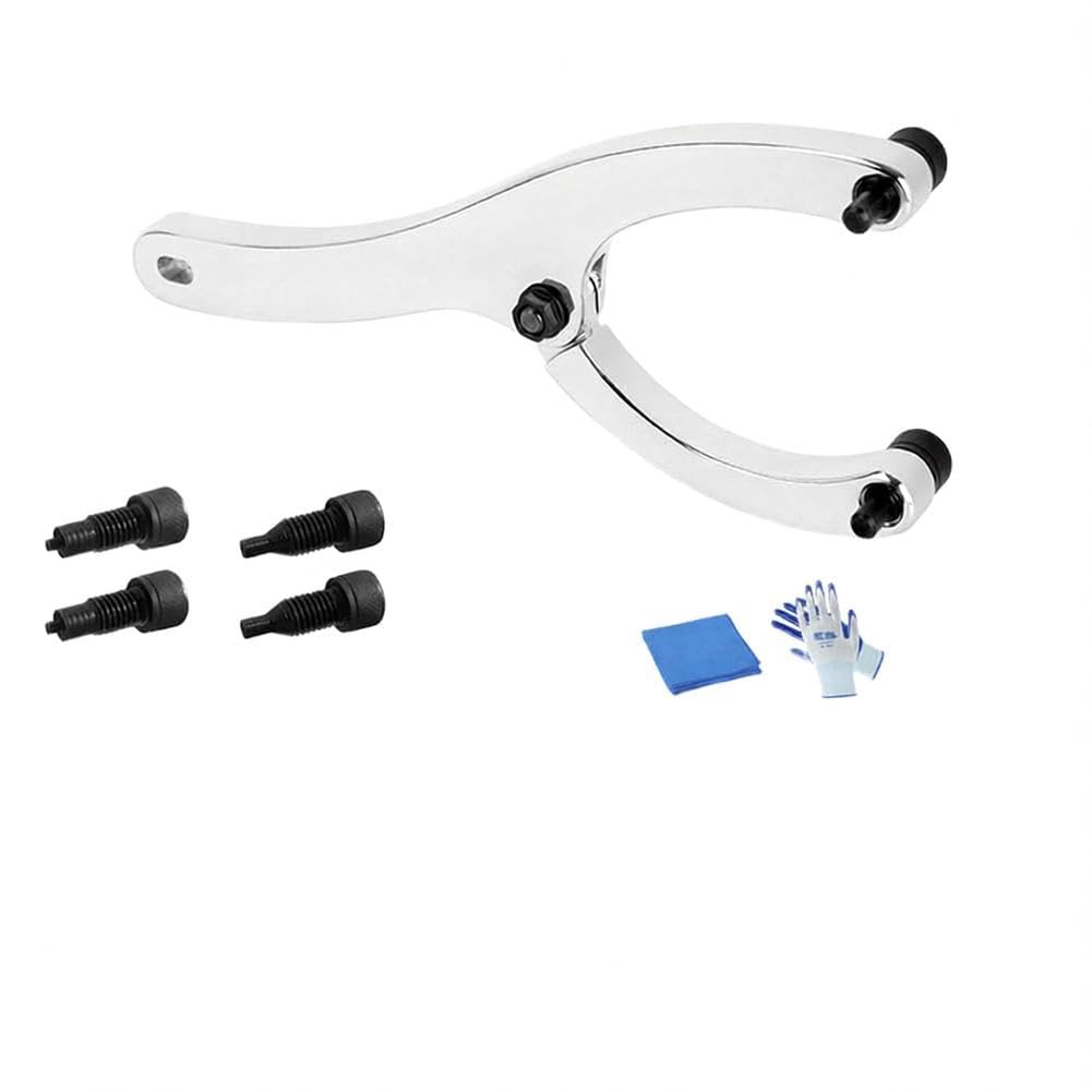 Set di chiavi regolabili per riparazione cilindro escavatore con perni e
