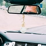 Difusor colgante de coche vacío: botellas difusoras vacías para...