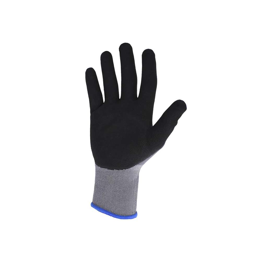 Scan SCAGLONITMFX Breathable Nitrile Micro-Foam Gloves - Size 10, Grey / Black, XL - Image 4