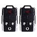 KEYALL 2 Pack 4 buttons Remote Control Car Key Fob 2015-2017 Fit for Chevrolet Colorado 2.5L OUCG8D439HA,2AOKM-AC4,35111-SEP-306,35111SEP307