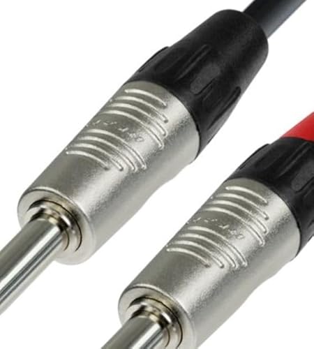 Adam Hall Cables 4 STAR TPP 0300 Twin-Kabel REAN 2 x Klinke TS auf 2 x Klinke TS | 3 m