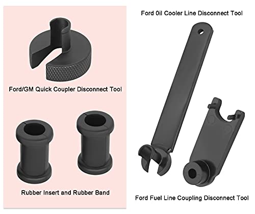 Fuel Line Disconnect Tool Set, 22Pcs Master Quick Disconnect Tool Kit For Automotive Ac Fuel Line And Transmission Oil Cooler Line, Includes Scissor Type Remover, Compatible With Gm Ford Chevy Models #TOP5