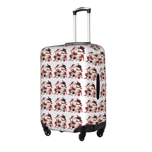 Santa Claus. Printed luggage cover, luggage protection cover, wear-resistant luggage cover2