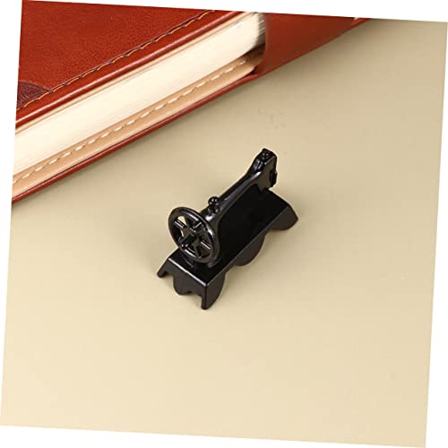 SHINEOFI 1 St kindermeubels speelgoed kinderen naaimachine retro naaien modellen naaldenmachine mini-huisaccessoire fijne mini-naaimachine poppenhuis Accessoires ambachten - Image 7