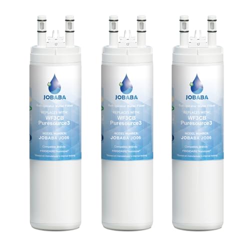 WF3CB Water Filter Replacement - Compatible with Frigidaire WF3CB, PureSource 3, 706465, 242086201,...