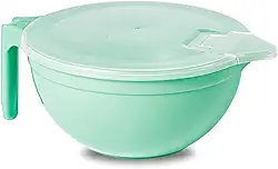 Panelinha Para Derreter Chocolate Multiuso Microondas Panelinha Para Brigadeiro Com Tampa 1,5L (Verde)