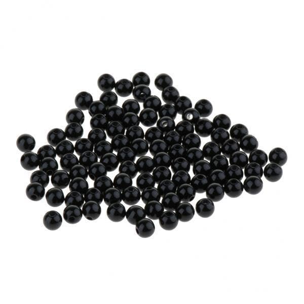 UJEAVETTE Toy 2x100 Pcs Black Plastic Safety Eyes Kits for Teddy Bear Doll DIY Making 4mm Other Stuffed Animals-image-44