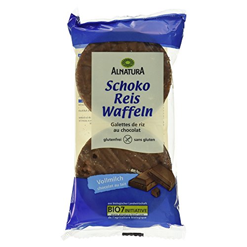 Alnatura Bio Reiswaffeln Schoko, 100 g