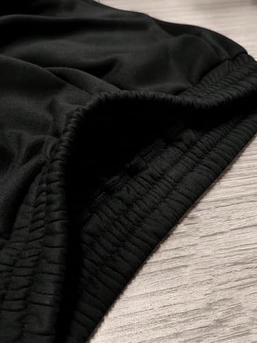 Women's Casual Joggers Sweatpants Color Block Side Striped Elastic Waist Wide Leg School Teacher Loose Pants4