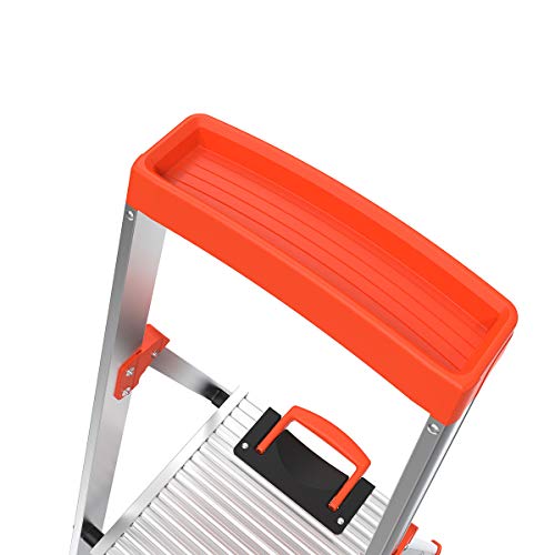 Little Giant Ladders, Flip-N-Lite, 4-Foot, Stepladder, Aluminum, Type 1A, 300 lbs Rated (15272-001)
