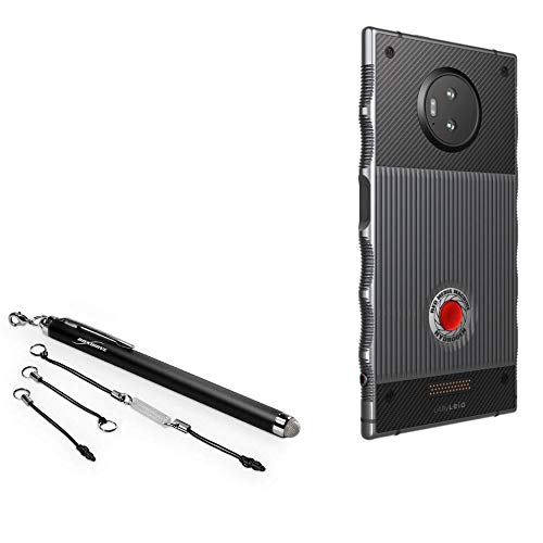BoxWave Stylus Pen Compatible with Red Hydrogen One (Stylus Pen EverTouch Capacitive Stylus, Fiber Tip Capacitive Stylus Pen for Red Hydrogen One - Jet Black