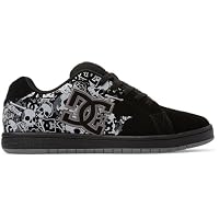 DC Shoes Gaveler - Leather Shoes for Men - Lederschuhe - Männer - 43 - Schwarz,