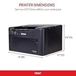 Canon imageCLASS LBP122dw - Monochrome Duplex Wireless Laser Printer, Single Function, Home Office, Mobile Ready, 30 PPM, Black - Image 2