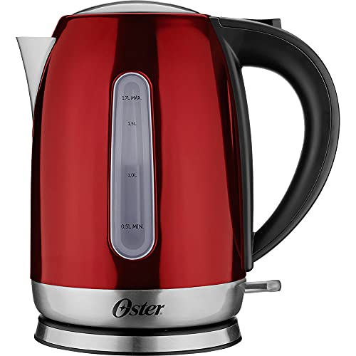 Chaleira Elétrica Aço, Vermelho, 220v, Oster