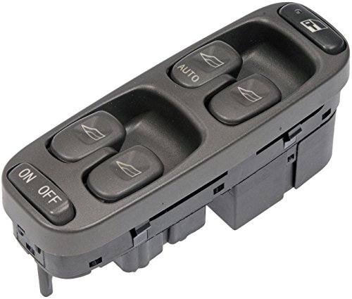 Dorman 901-550 Front Driver Side Power Window Switch 6 Button Compatible with Select Volvo Models